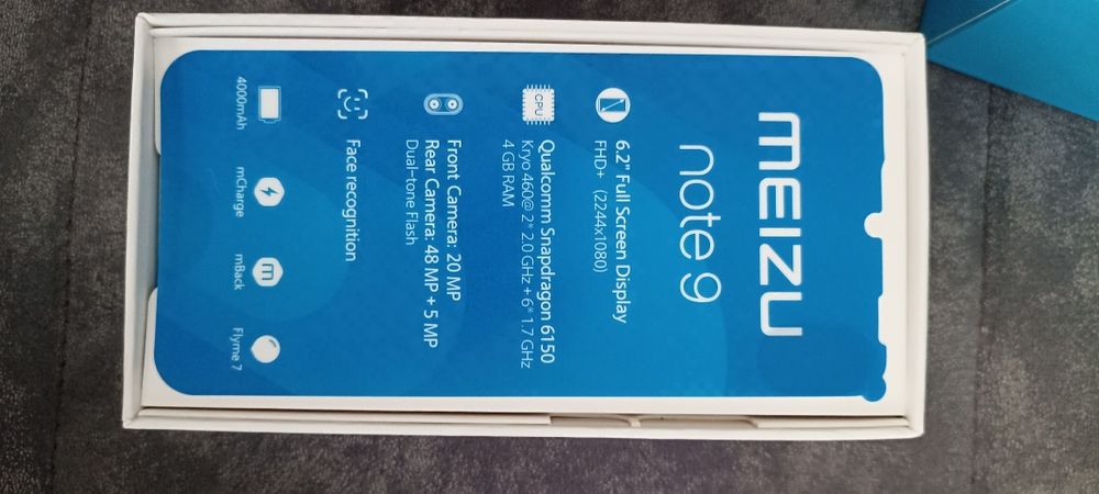 Продам MEIZU note 9