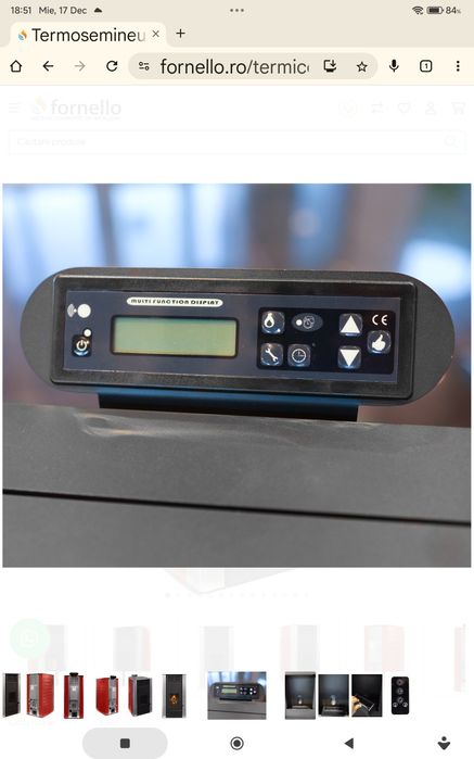 Termosemineu Ferolli 25 kw plus bonusuri