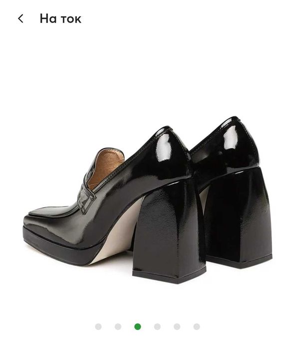 Елегантни обувки на висок ток