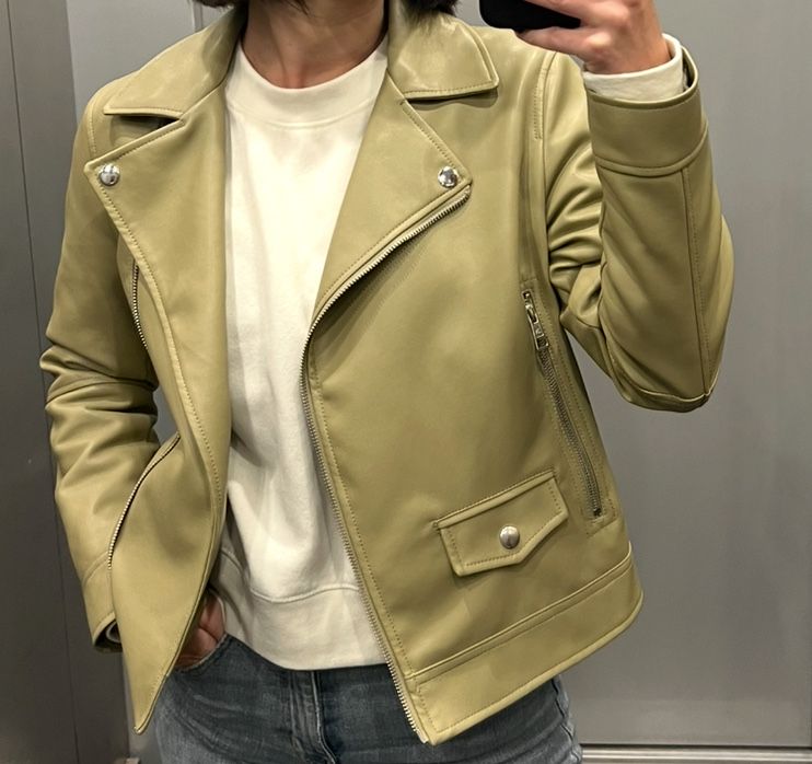 Geaca de piele, Zara kids, 152 cm