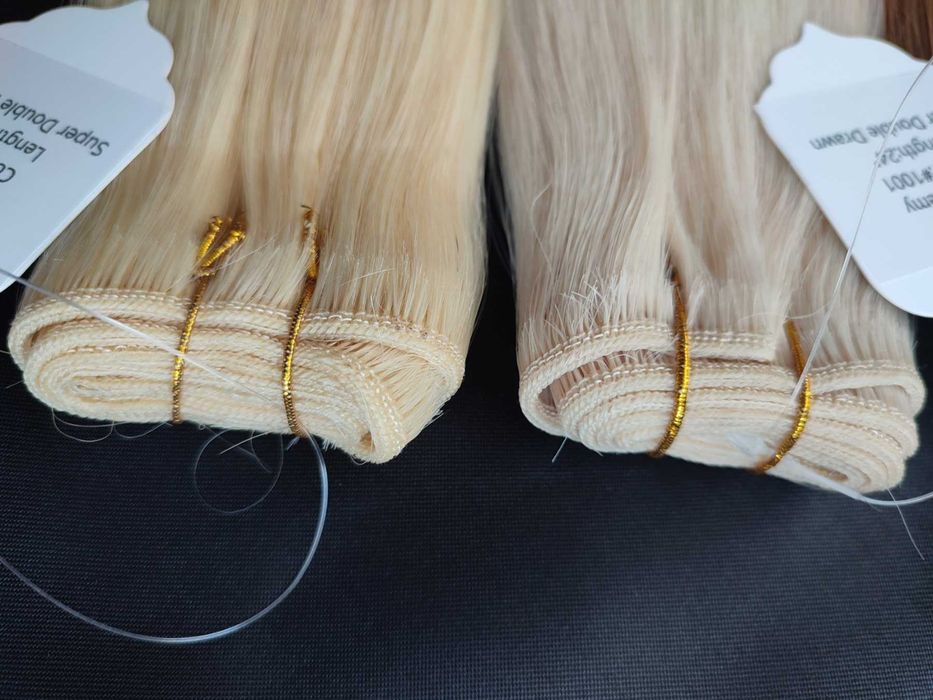 100% естествена коса/екстеншъни - двойна гъстота/ТОП КАЧЕСТВО, 60-70см