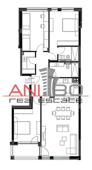 Продава се Четиристаен апартамент в Варна, Бриз - 153 кв.м за 2099 €/кв.м - Снимка #1