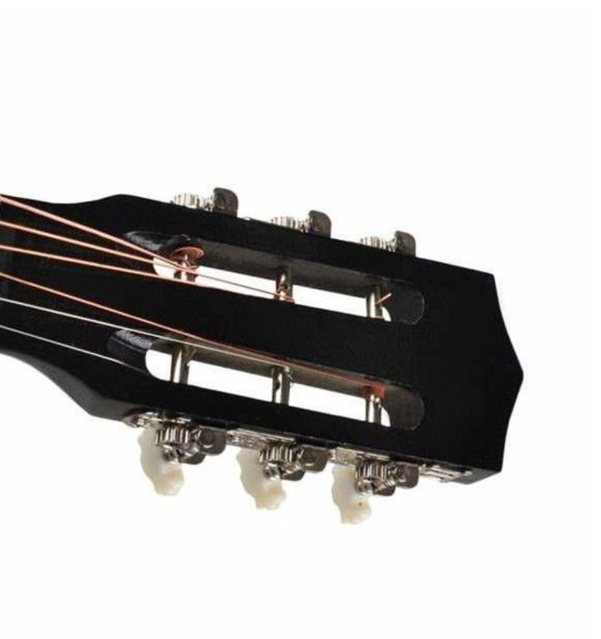 Chitara clasica din lemn 3/4 si 4/4 black red blue brown natural