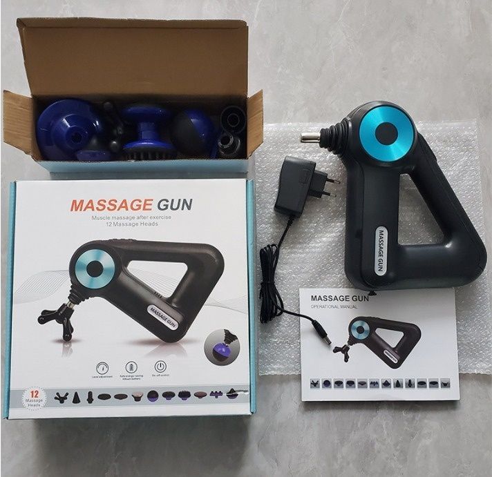 Универсальный массажёр для тела, 12 насадок