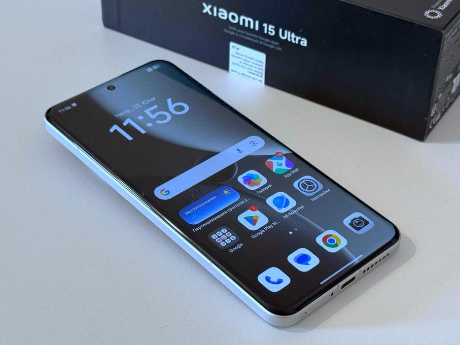 Бартер! Като НОВ! Гаранция! Xiaomi 15 Ultra 512/16GB Silver Chrome (Сив)
