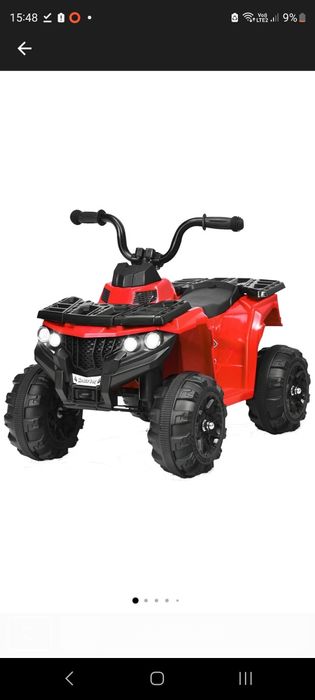 Vand ATV rosu pt copii mici