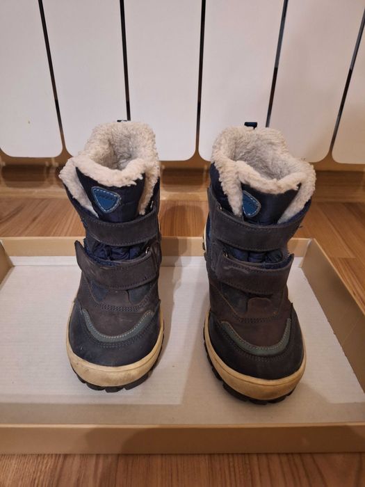 Детски кожени ботуши