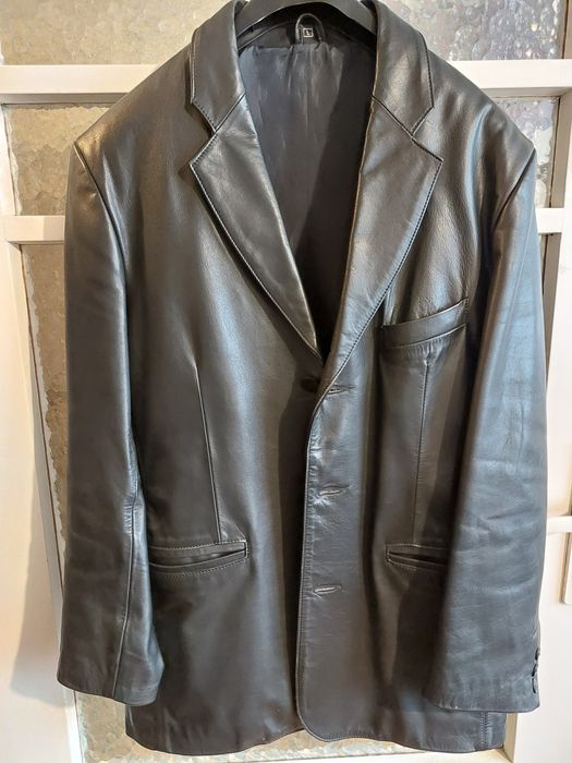 Мъжко кожено сако