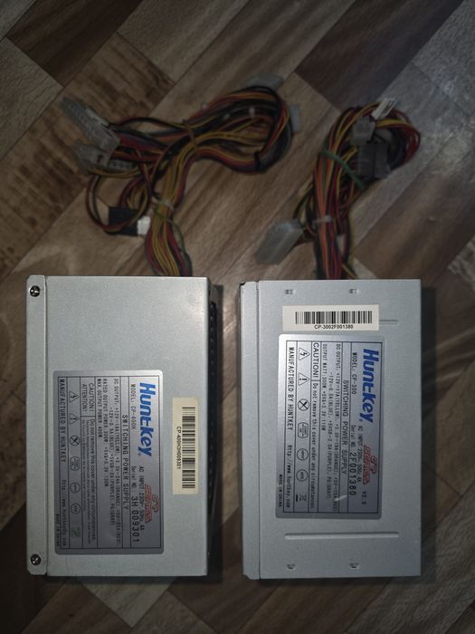 Блоки питания Huntkey 400W и 300W для ПК