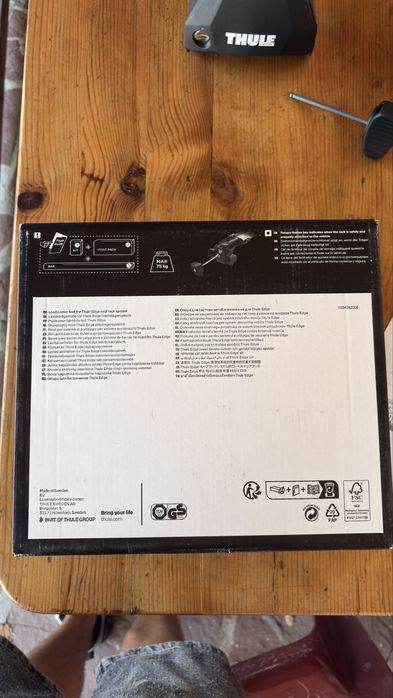Thule edge flush rail 7206 за Audi A4, Q5