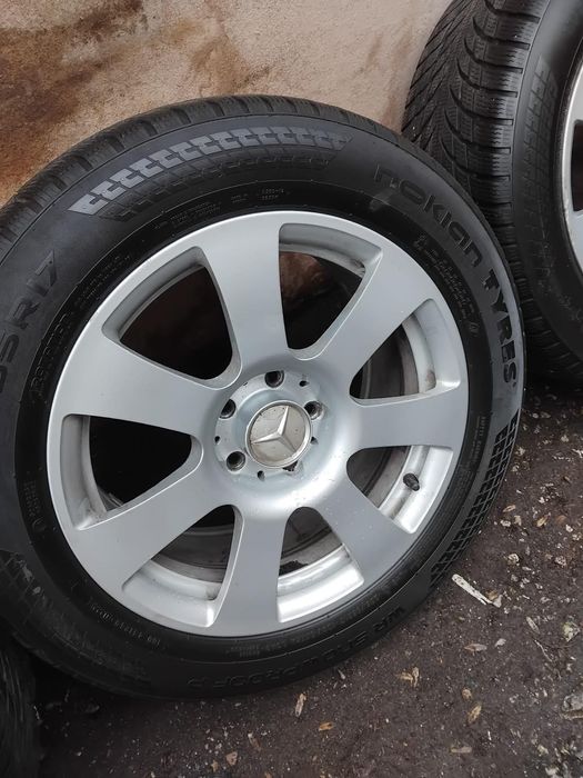 Джанти със Зимни гуми17-ки за Мерцедес