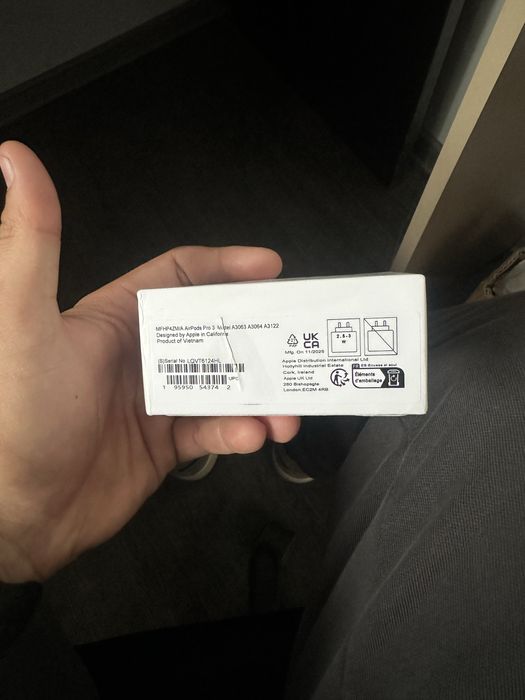Vand Airpods pro 3