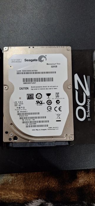 Vand ssd extern 320 gb Seagete