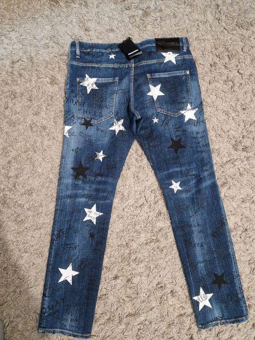 Dsquared2 blugi star originali, marimea 50-M, noi