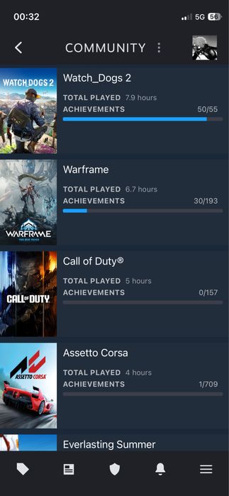 аккаунт в стиме