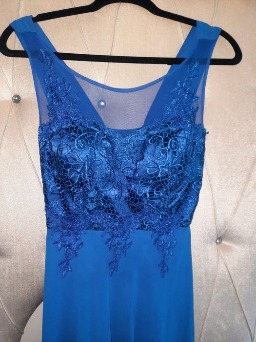 Rochie albastra de ocazie