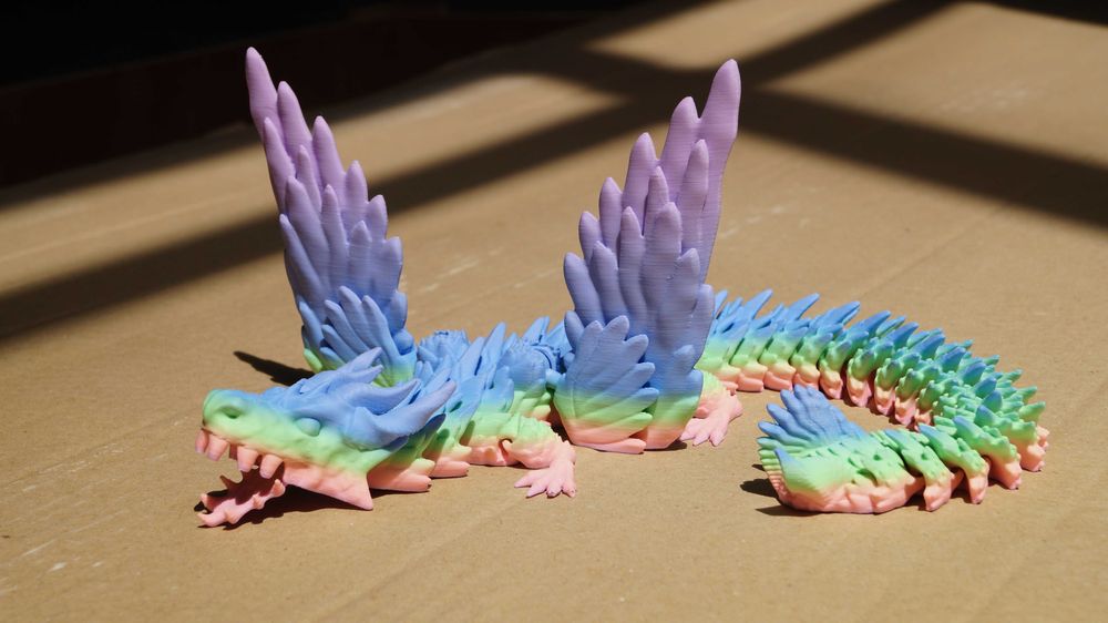 3D игрушка антистресс дракон