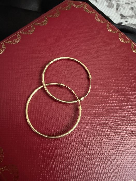 Золотые серьги конго 2.41гр