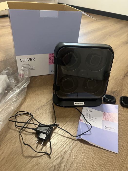 Като нова Clover подвижна стойка за часовници