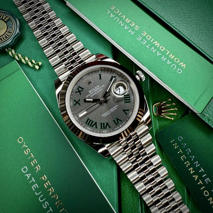 Rolex Datejust Wimbledon New PE STOC 41mm | 14.800 E | 126334 | 2025