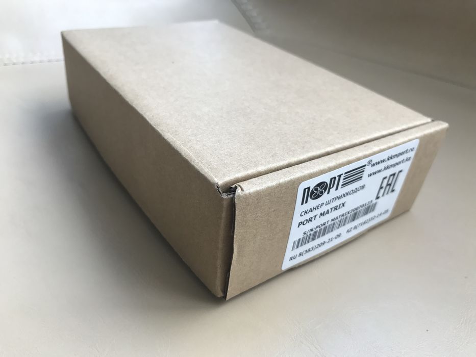 Сканер штрихкода.