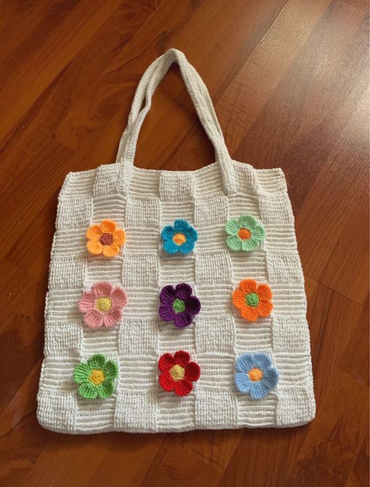 Geanta crosetata noua