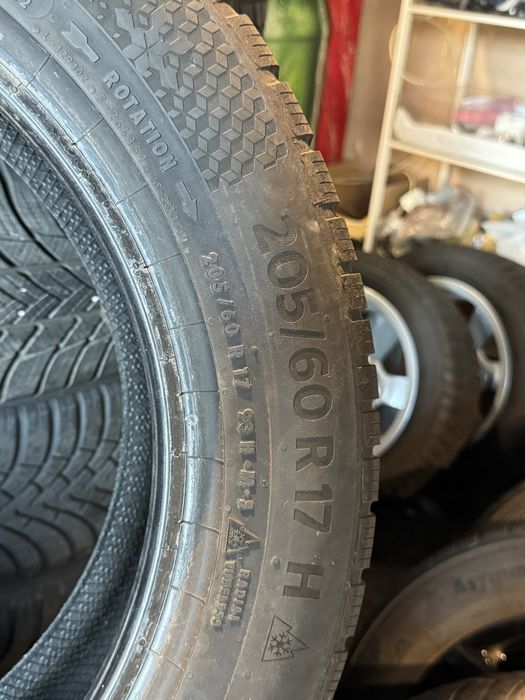 2 anvelope iarnă Continental WinterContact TS 870P 205/60 R17 93H
