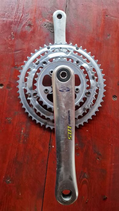 Pedalier Shimano 105 - 3 foi - 52/42/30