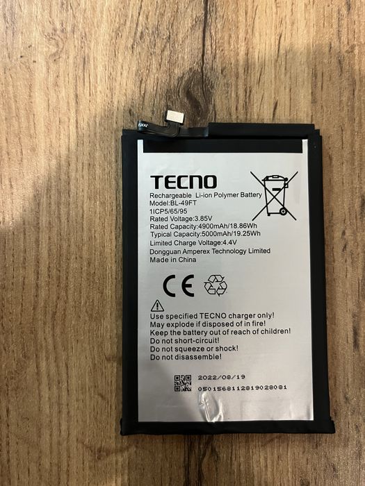 Tecno Spark 8c zapchast