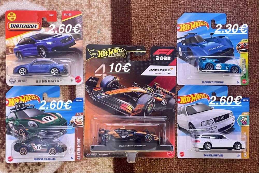 Hot Wheels колилки