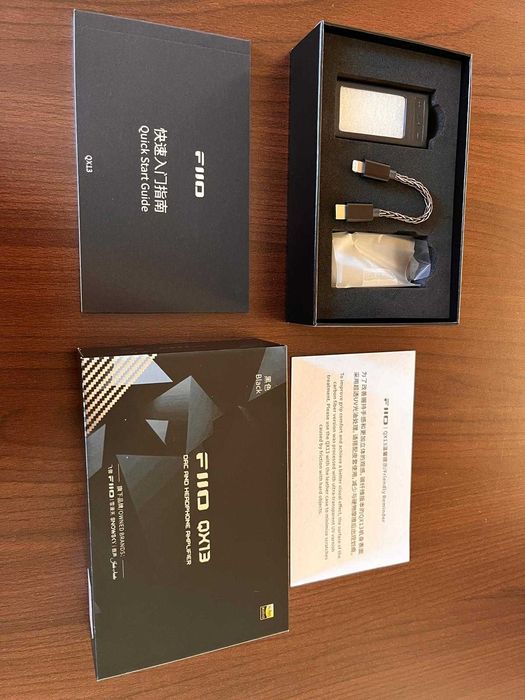 Amplificator casti DAC Fiio QX13 carbon