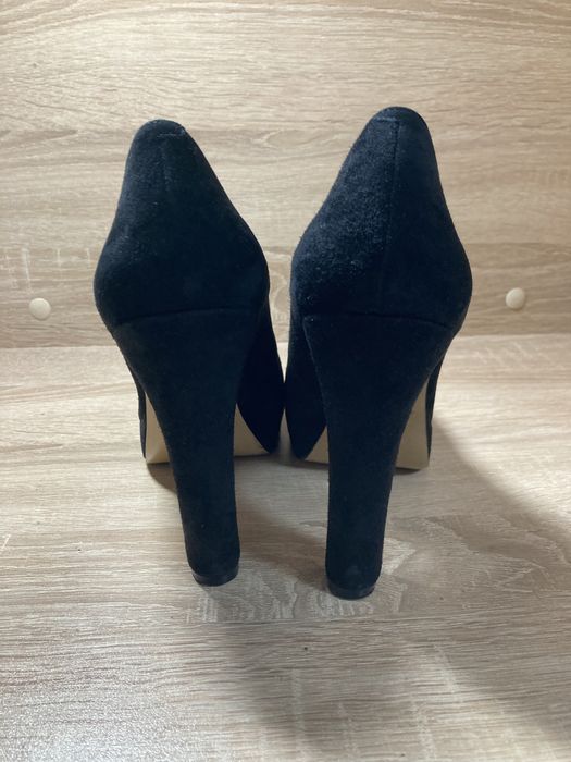 Велурени обувки на висок ток, Nine West, 40 номер