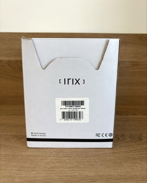 Obiectiv Canon Irix 11mm f4 Firefly, EF Mount - Nou!