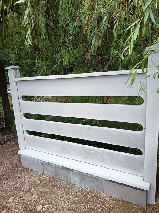 Placi de gard beton