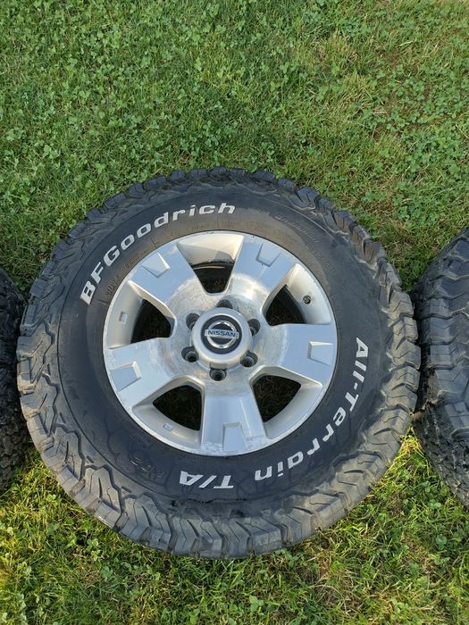 Jante aliaj Nissan Patrol BF Goodrich 285 70 17