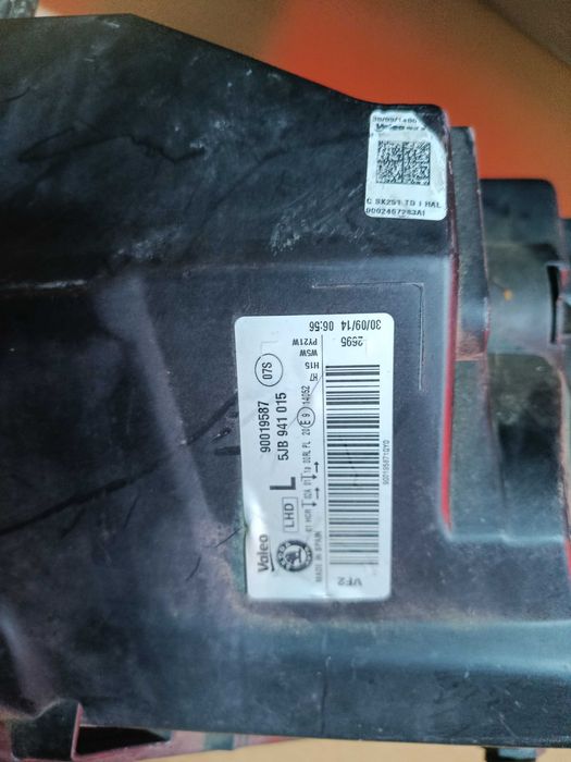Far stânga Skoda rapid halogen original