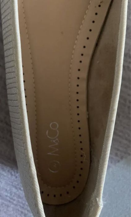 Женские балетки M&Co