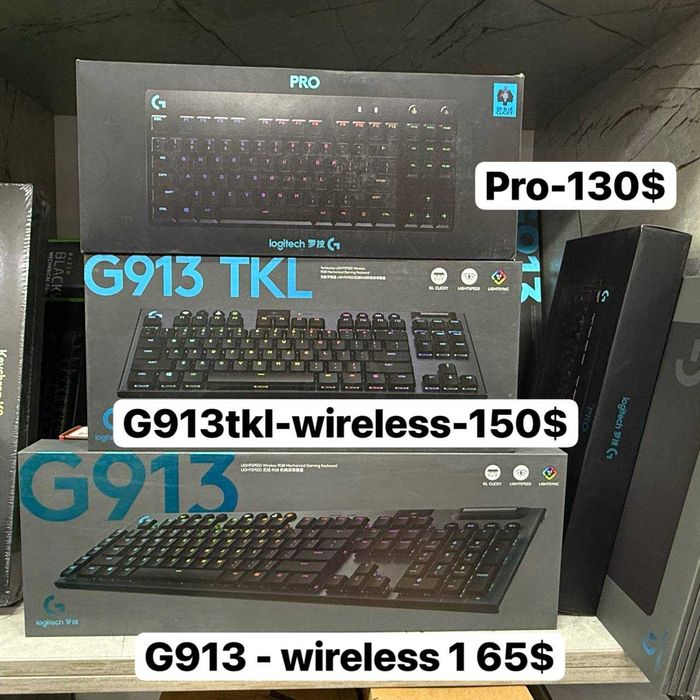 a28electronics предлагает - игровые клавиатуры Logitech