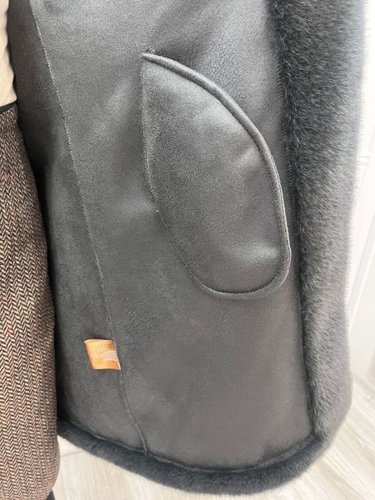 НОВАЯ стильная эко шуба