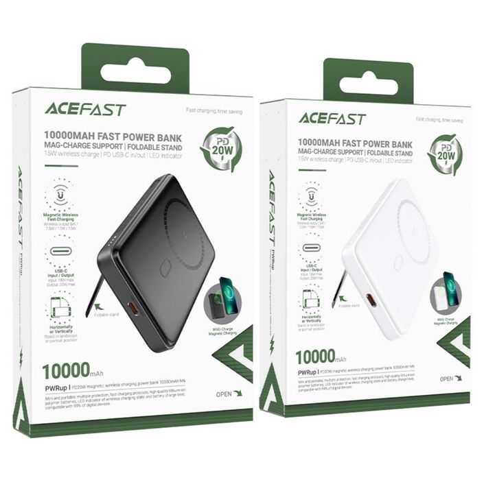 Acefast M6 Magnetic MagSafe PD20W 10000mAh for iPhone 15 16