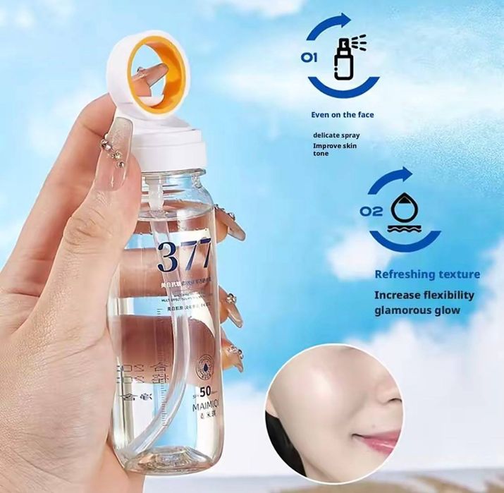 377 Sunscreen Mist SPF50+
Teringizni quyosh nurlaridan