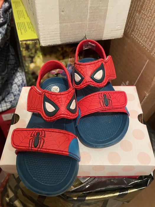 Детски сандали спайдърмен