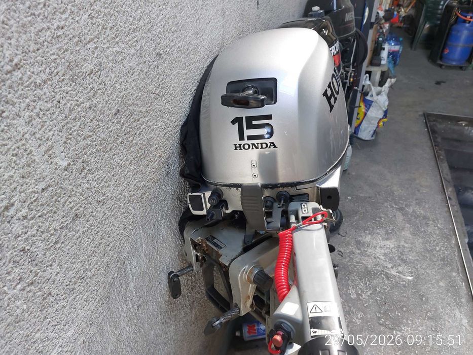 Yamaha 9.9HP 4тактов извънбордов двигател!