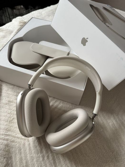 Air Pods Max usb-C - starlight impecabile