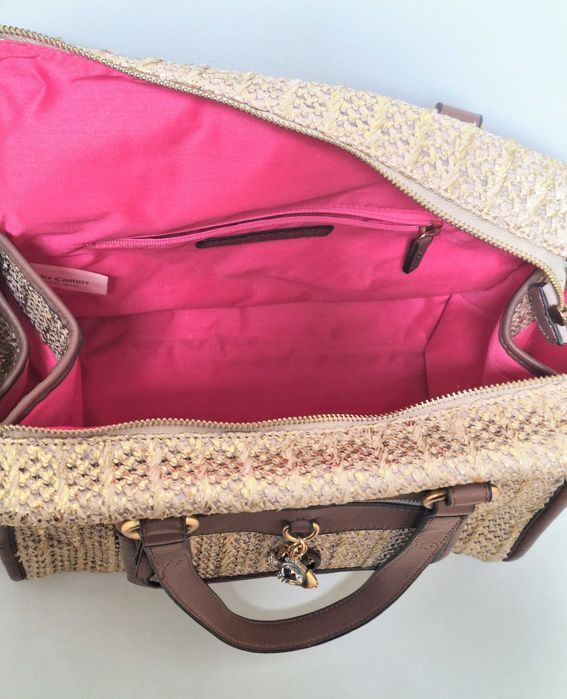 Голяма плетена чанта Juicy Couture