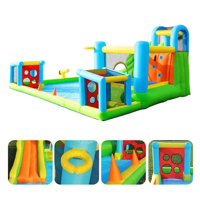 Надувной игрательный батут