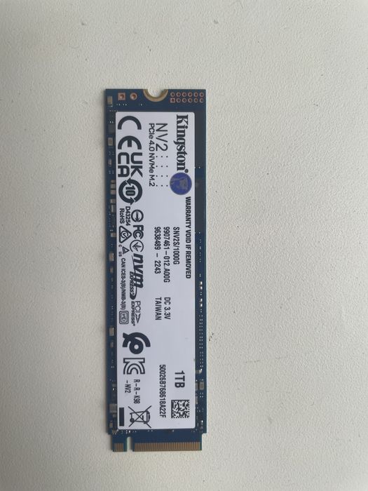 Ssd M2 Kingsnton NV2 1tb