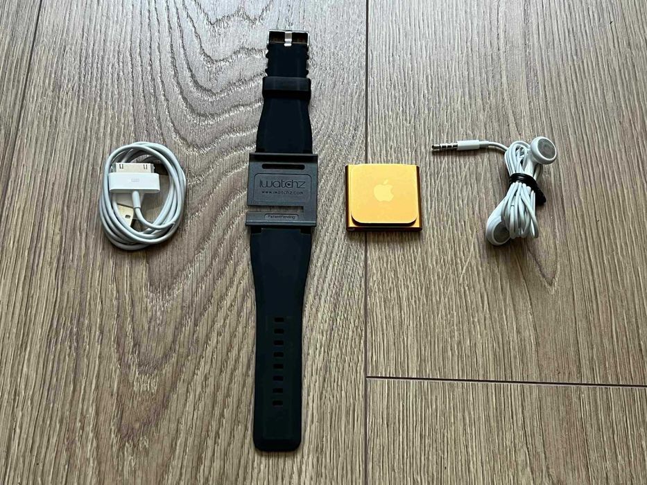 Ipod Nano 6th gen 8GB IWATCH+curea ceas+cablu date/incarcare+casti