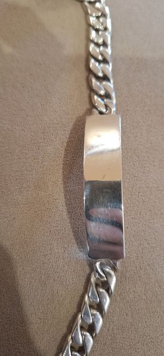 Brățară Cuban ID Tag argint 925 Castelan