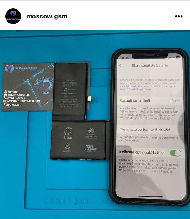  Baterie iPhone 5/6/6s/7/8/X/Xs/Xr/11/12 Pro/Max/Plus  Orice Model